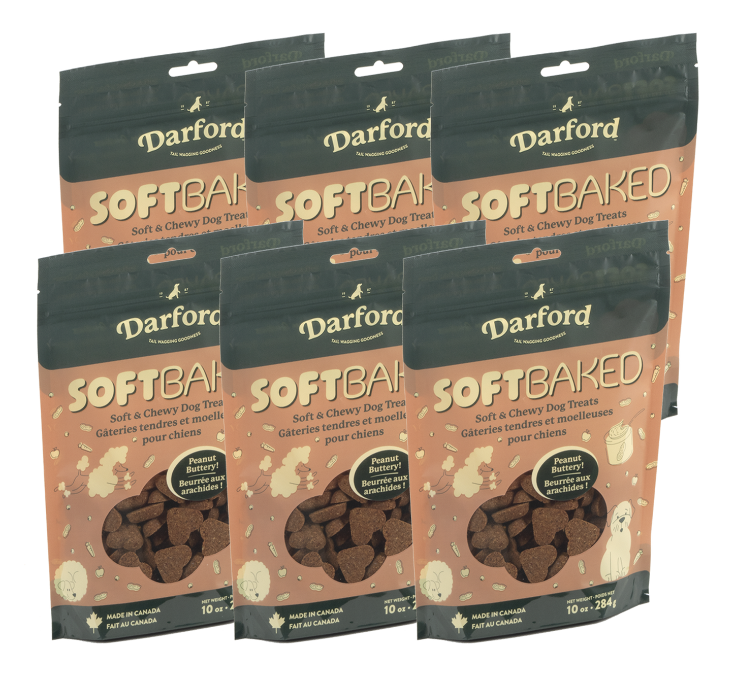 Soft Baked Peanut Buttery Dog Treat