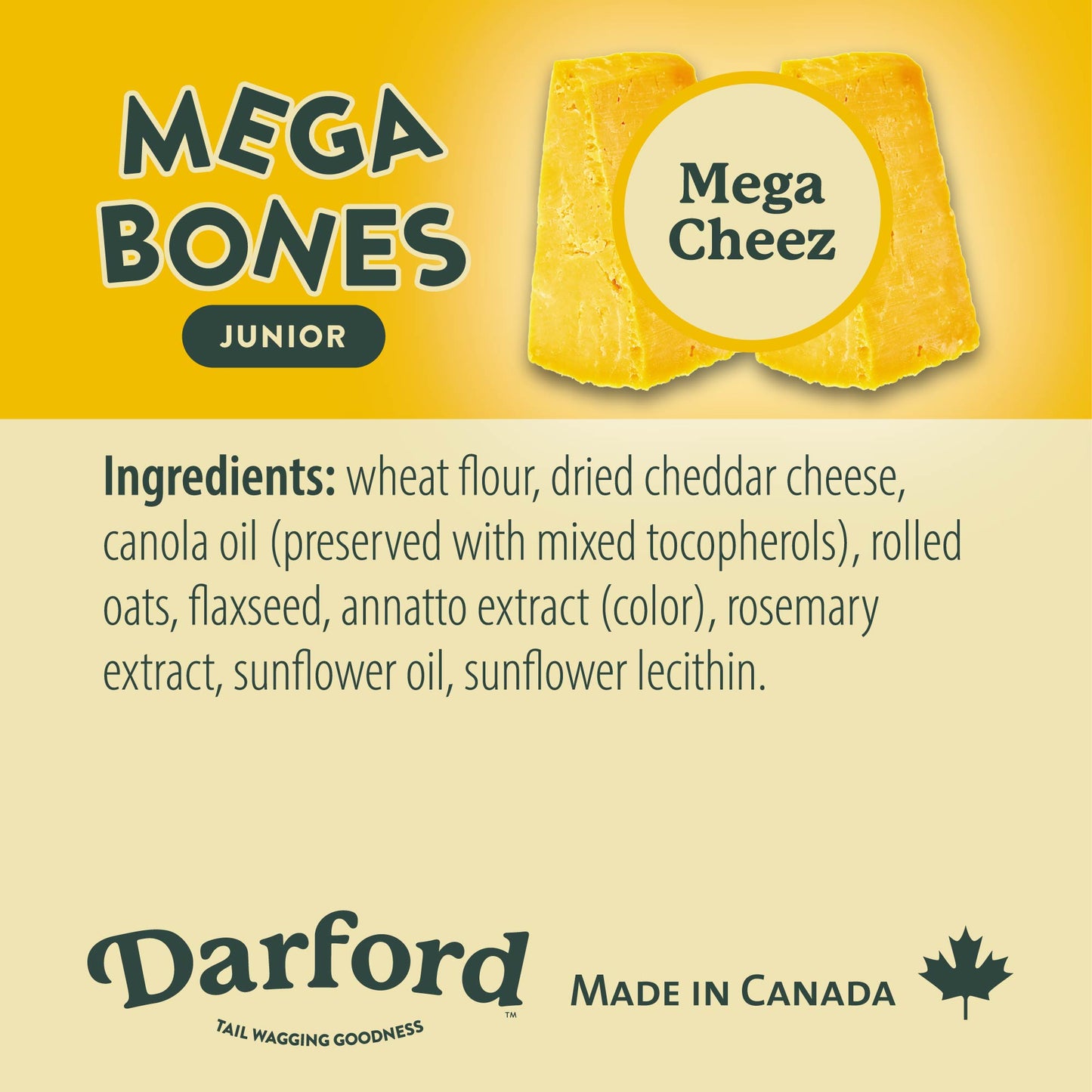Mega Bones Cheez Dog Treat