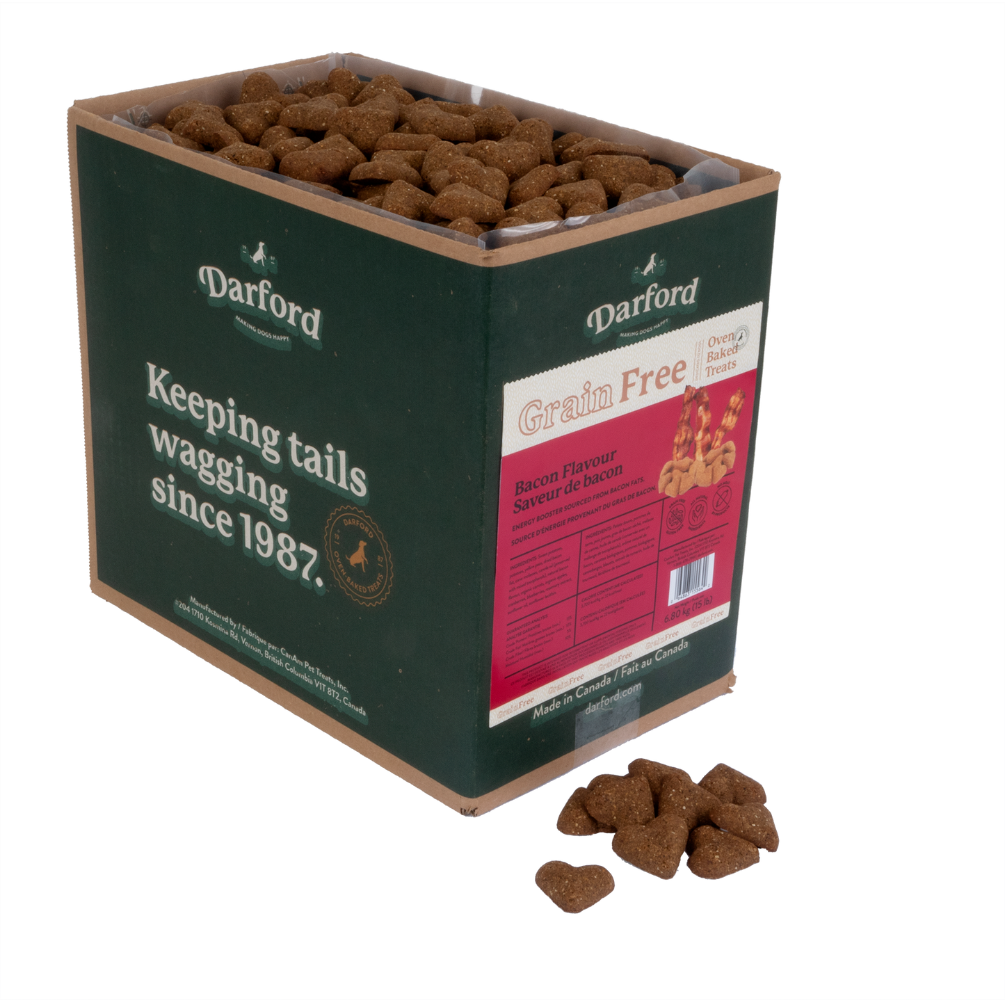 Grain Free Bacon Flavor Dog Treats