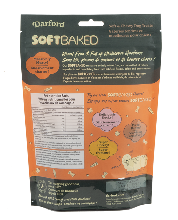 Soft Baked Massively Meaty Dog Treat