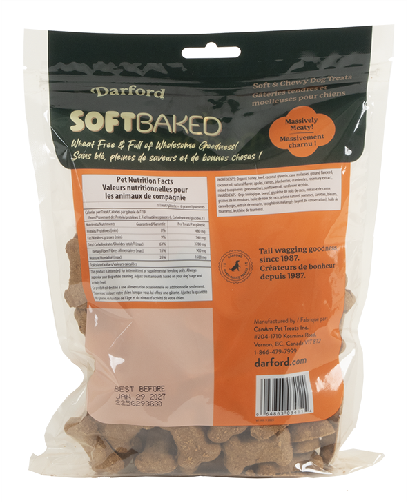 Soft Baked Massively Meaty Dog Treat