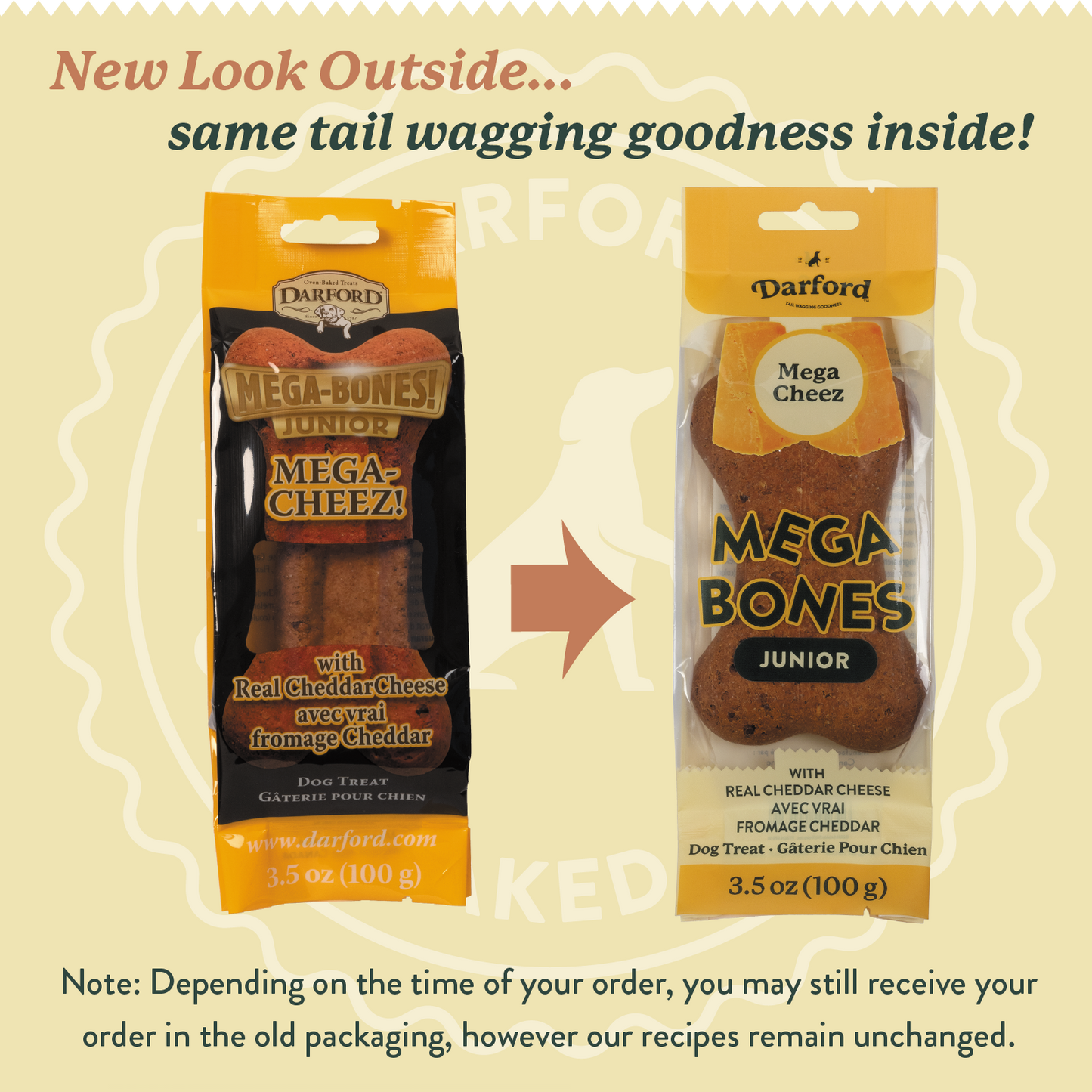 Mega Bones Cheez Dog Treat
