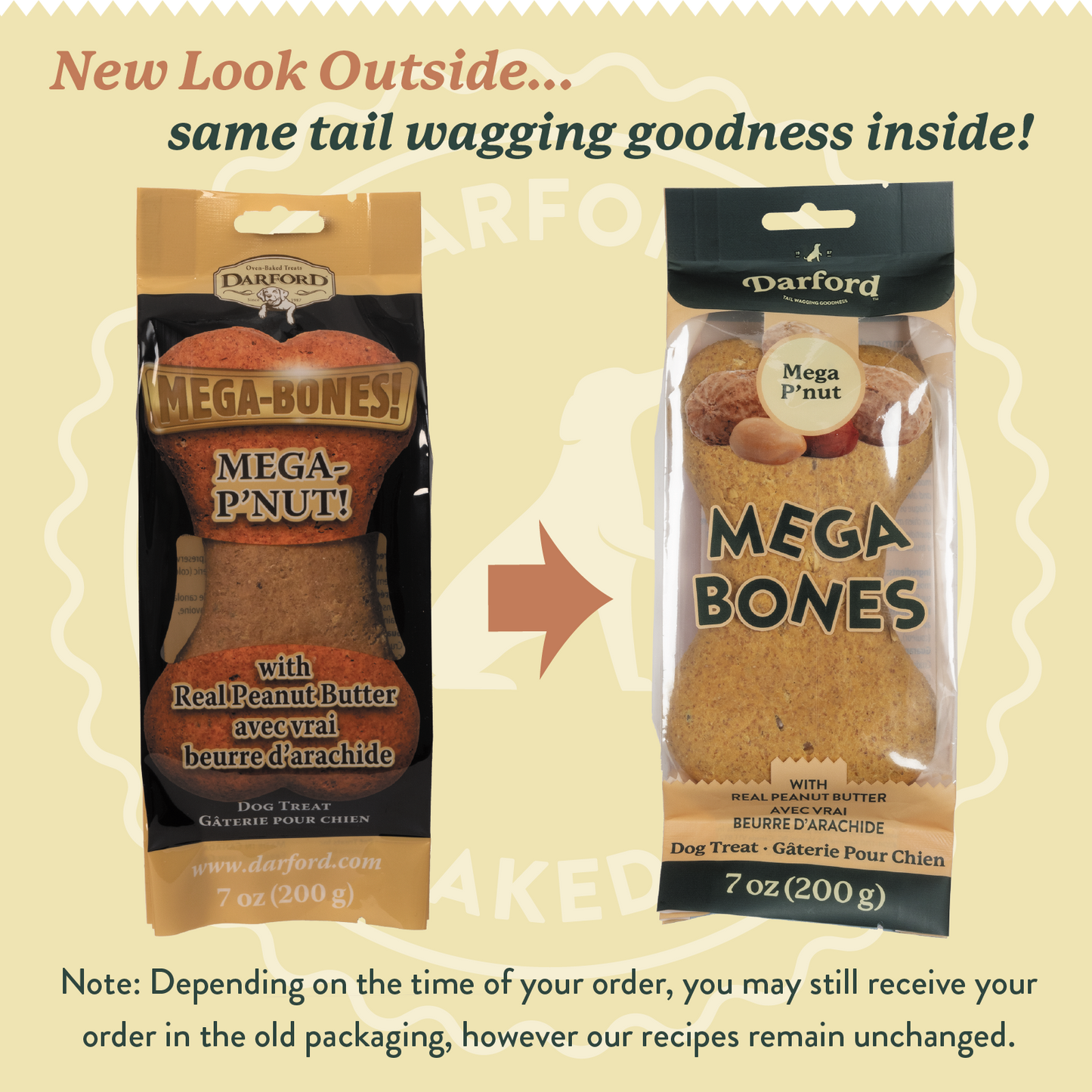 Mega Bones P'Nut Dog Treat