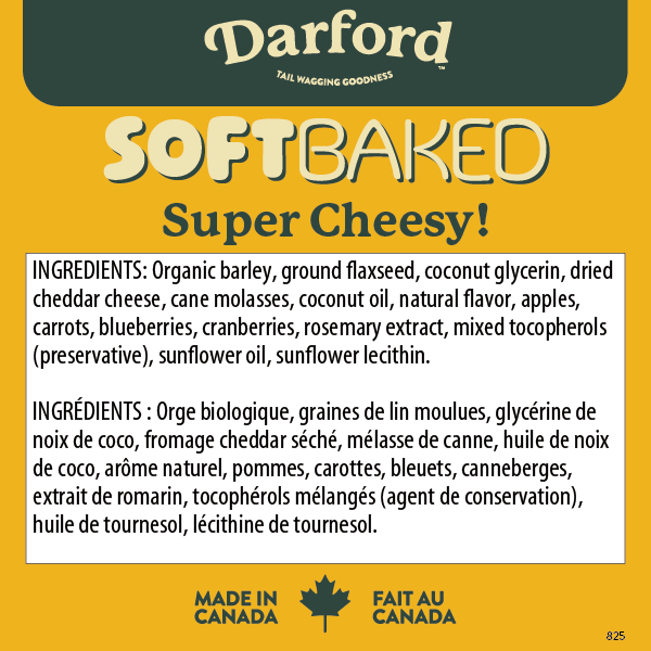Soft Baked Super Cheesy Dog Treat