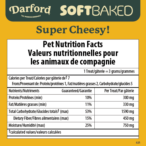 Soft Baked Super Cheesy Dog Treat