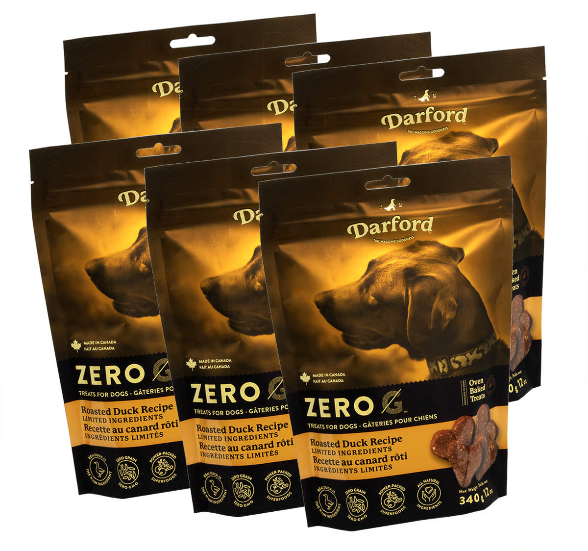 Zero/G Roasted Duck Dog Treats