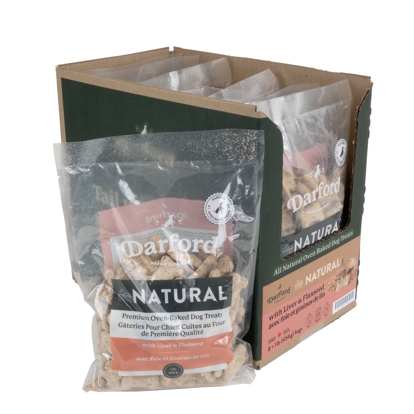 Natural Liver & Flaxseed Dog Treats