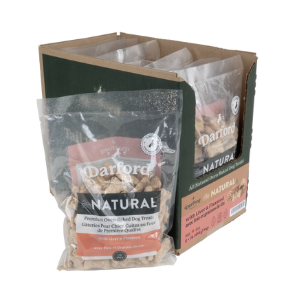 Natural Liver & Flaxseed Dog Treats