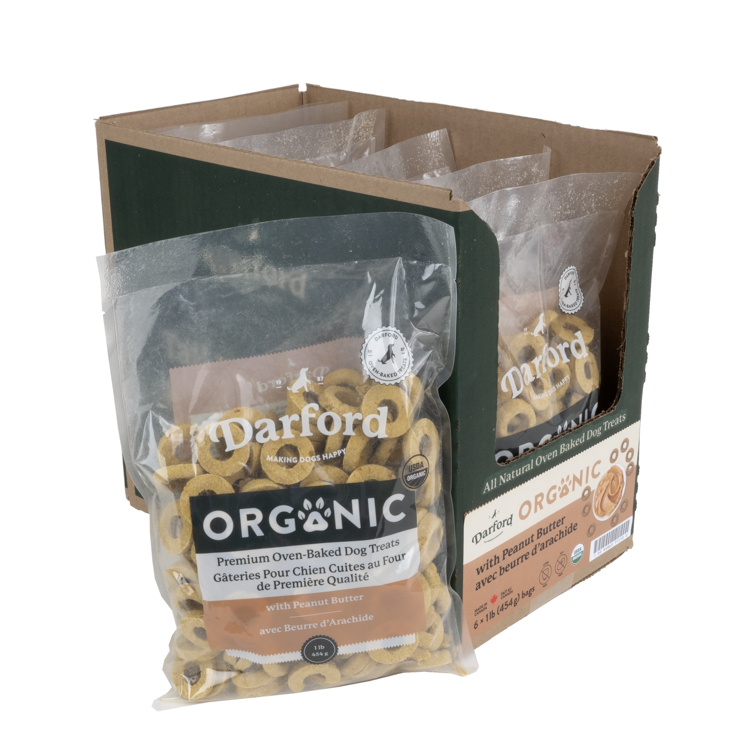 Organic Peanut Butter Dog Treats