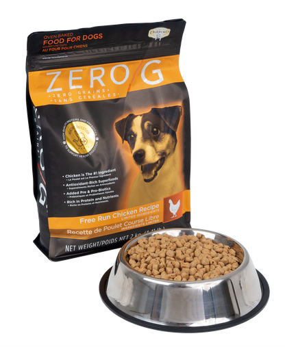 Zero/G Dog Food Free Run Chicken Recipe