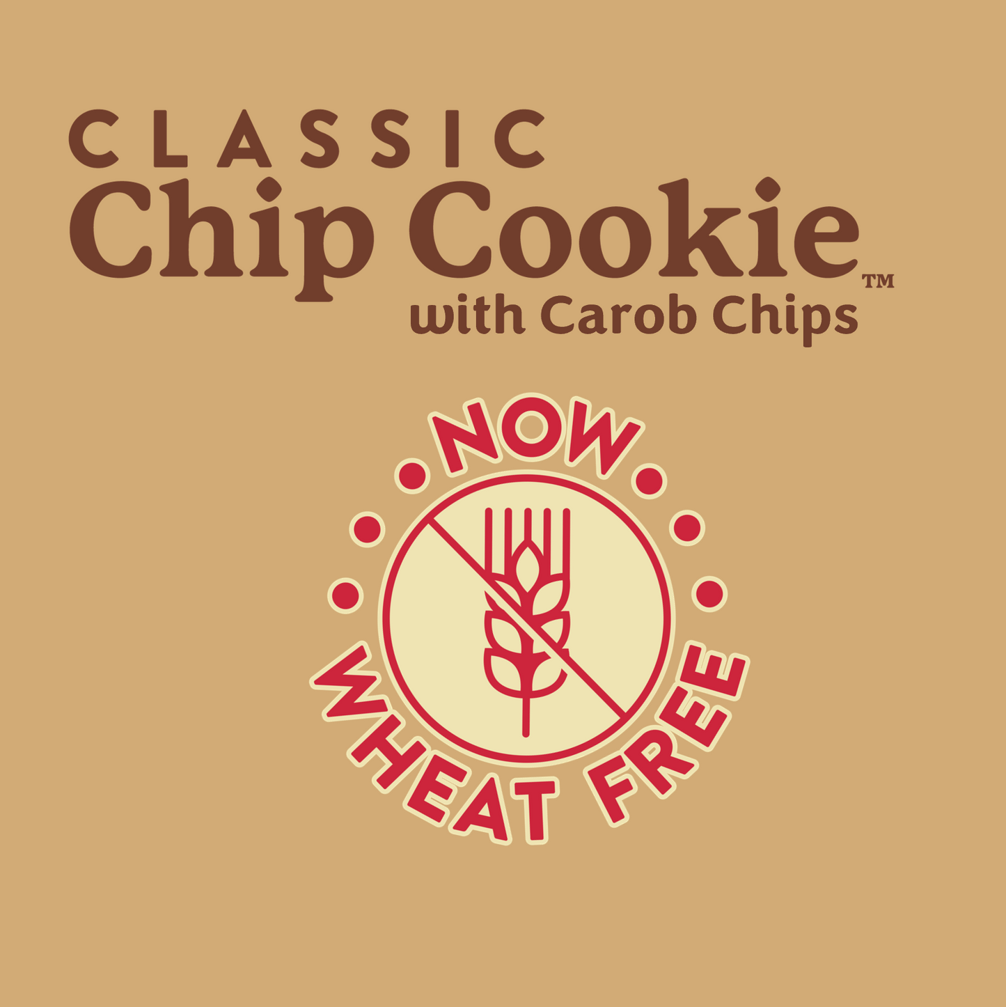 Classic Chip Cookie Dog Treats with Carob Chips