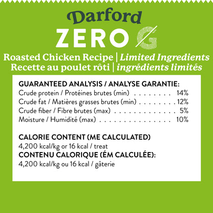 Zero/G Roasted Chicken Dog Treats