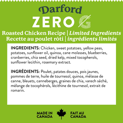 Zero/G Roasted Chicken Dog Treats