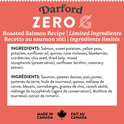 Zero/G Roasted Salmon Dog Treats