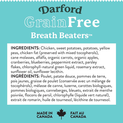 Grain Free Breath Beaters™ Dog Treats