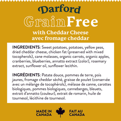 Grain Free Cheddar Cheese Dog Treats