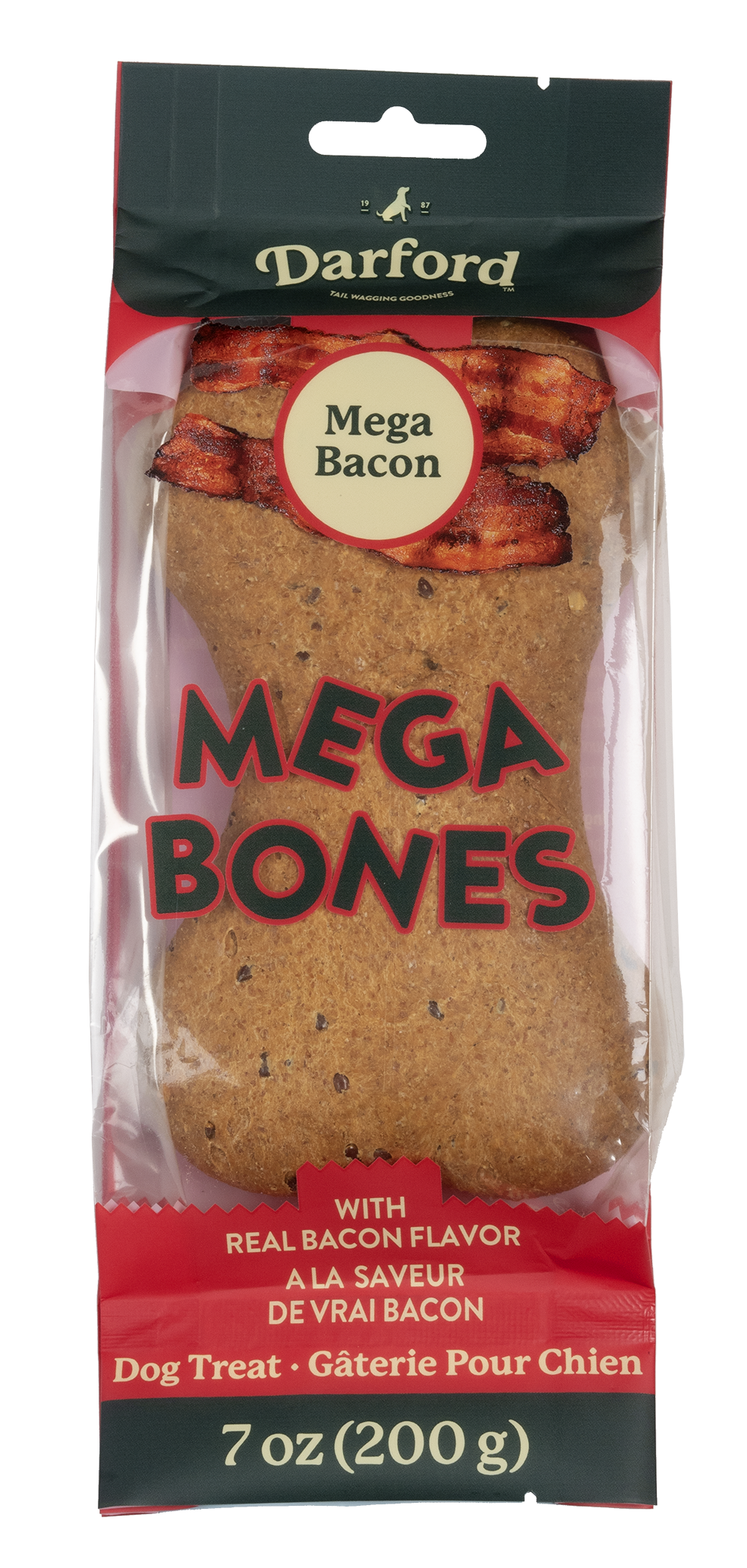 Mega Bones Bacon Flavor Dog Treat