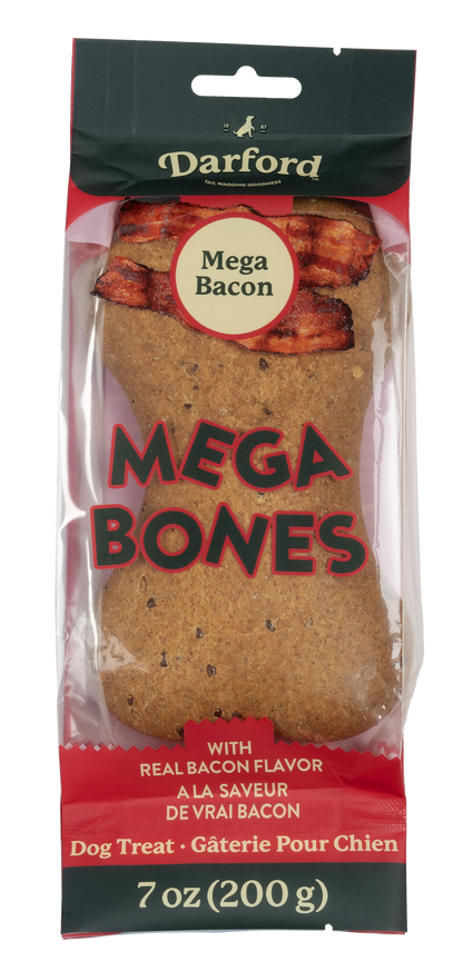 Mega Bones Bacon Flavor Dog Treat