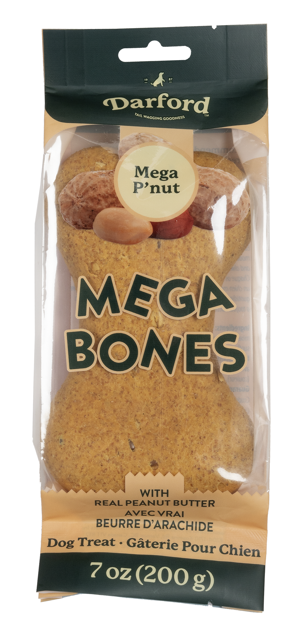 Mega Bones P'Nut Dog Treat