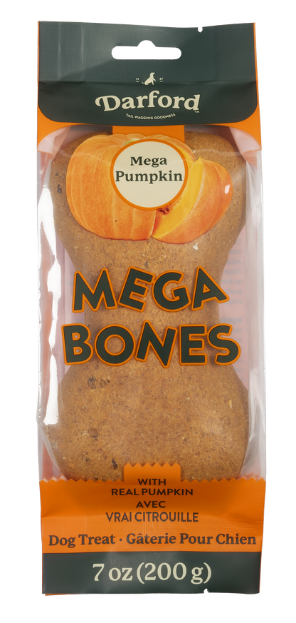 Mega Bones Pumpkin Dog Treat