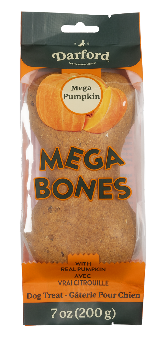 Mega Bones Pumpkin Dog Treat