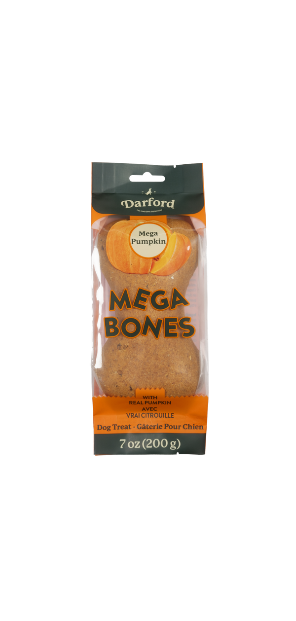 Mega Bones Pumpkin Dog Treat