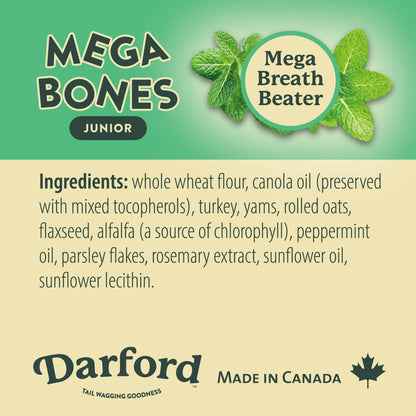 Mega Bones Breath Beater Dog Treat