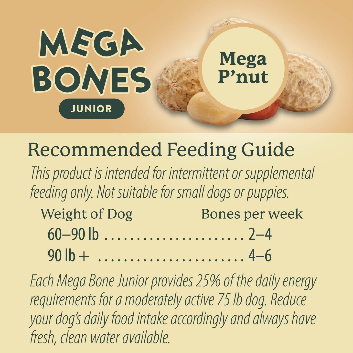 Mega Bones Junior Variety Pack Dog Treats