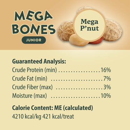 Mega Bones Junior Variety Pack Dog Treats