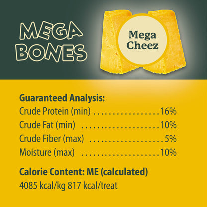 Mega Bones Cheez Dog Treat