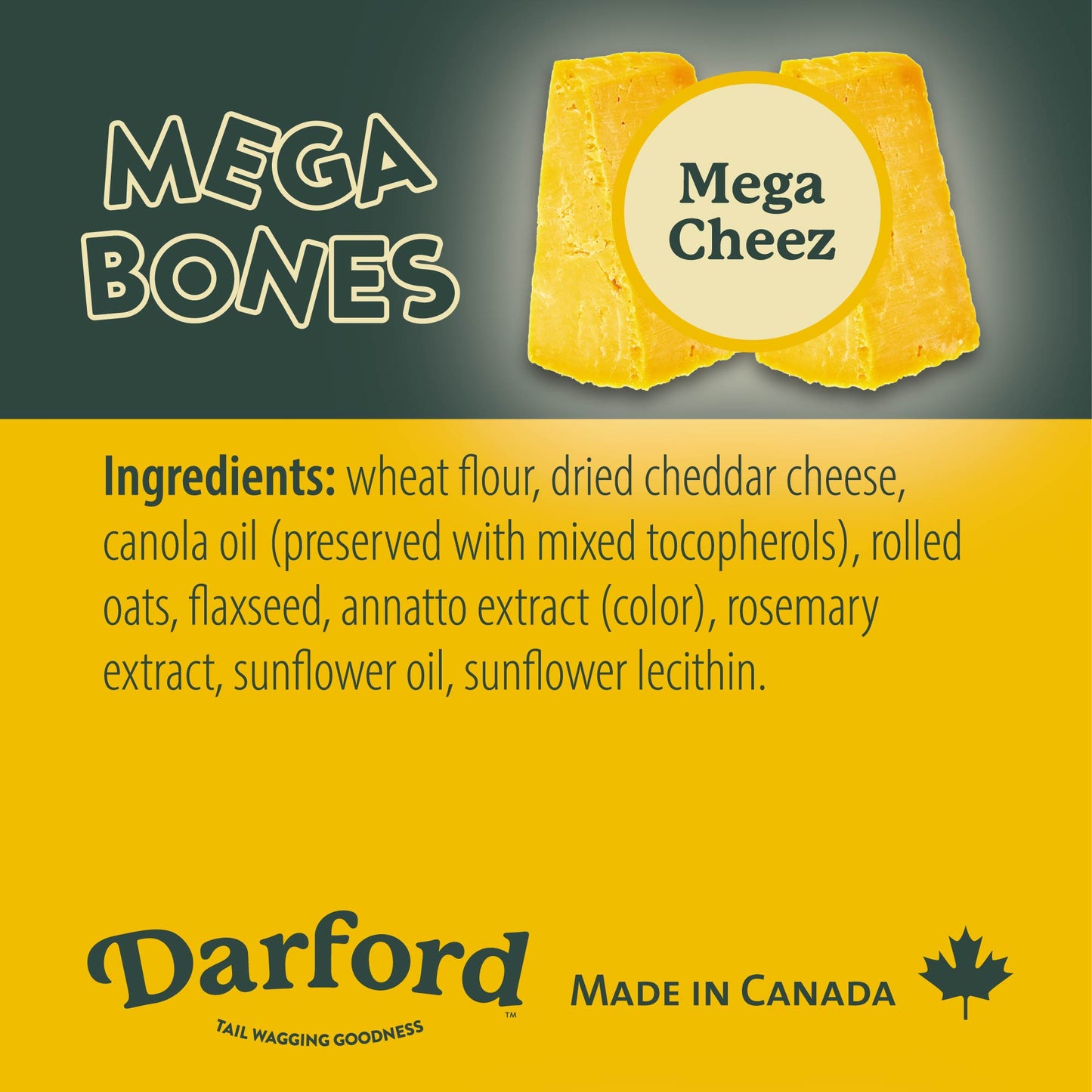 Mega Bones Cheez Dog Treat