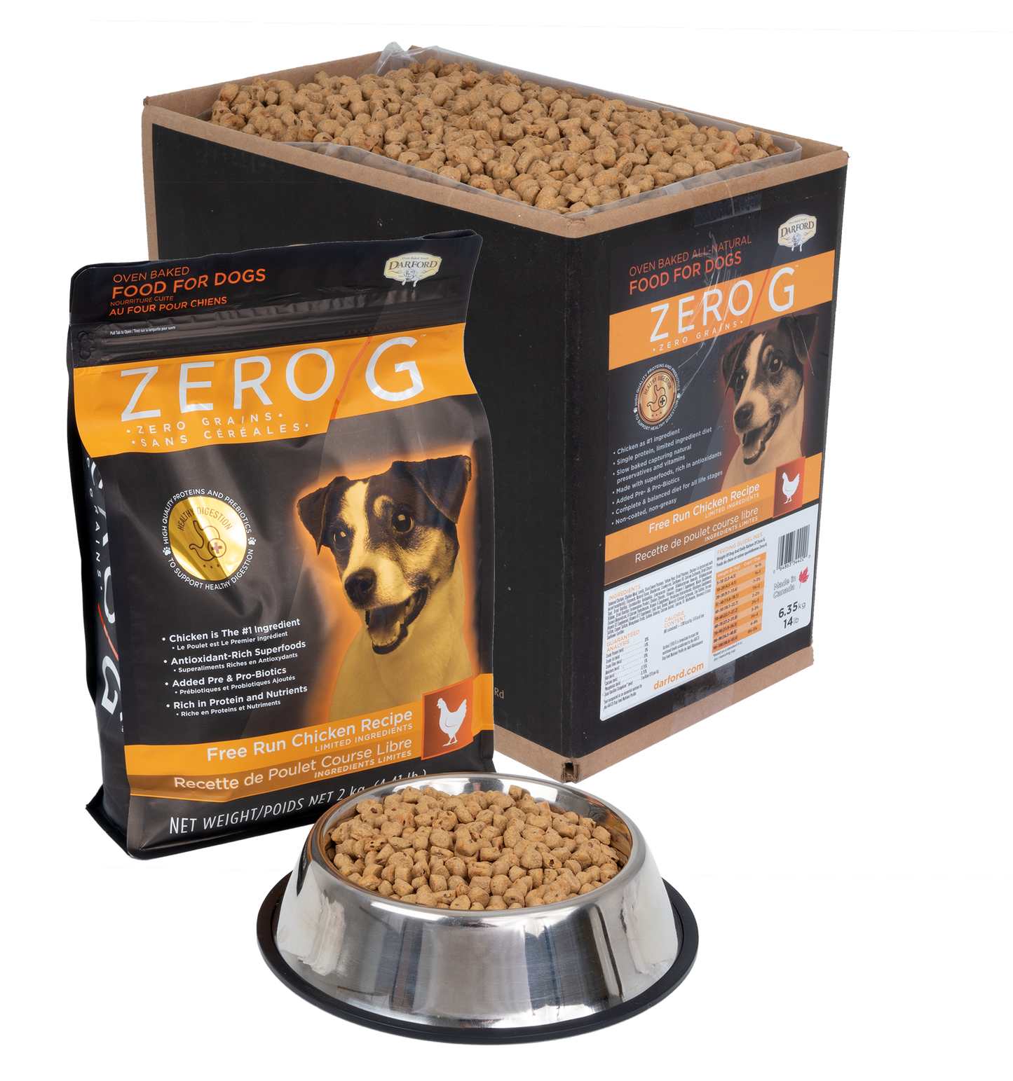 Zero/G Dog Food Free Run Chicken Recipe