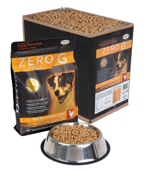 Zero/G Dog Food Free Run Chicken Recipe