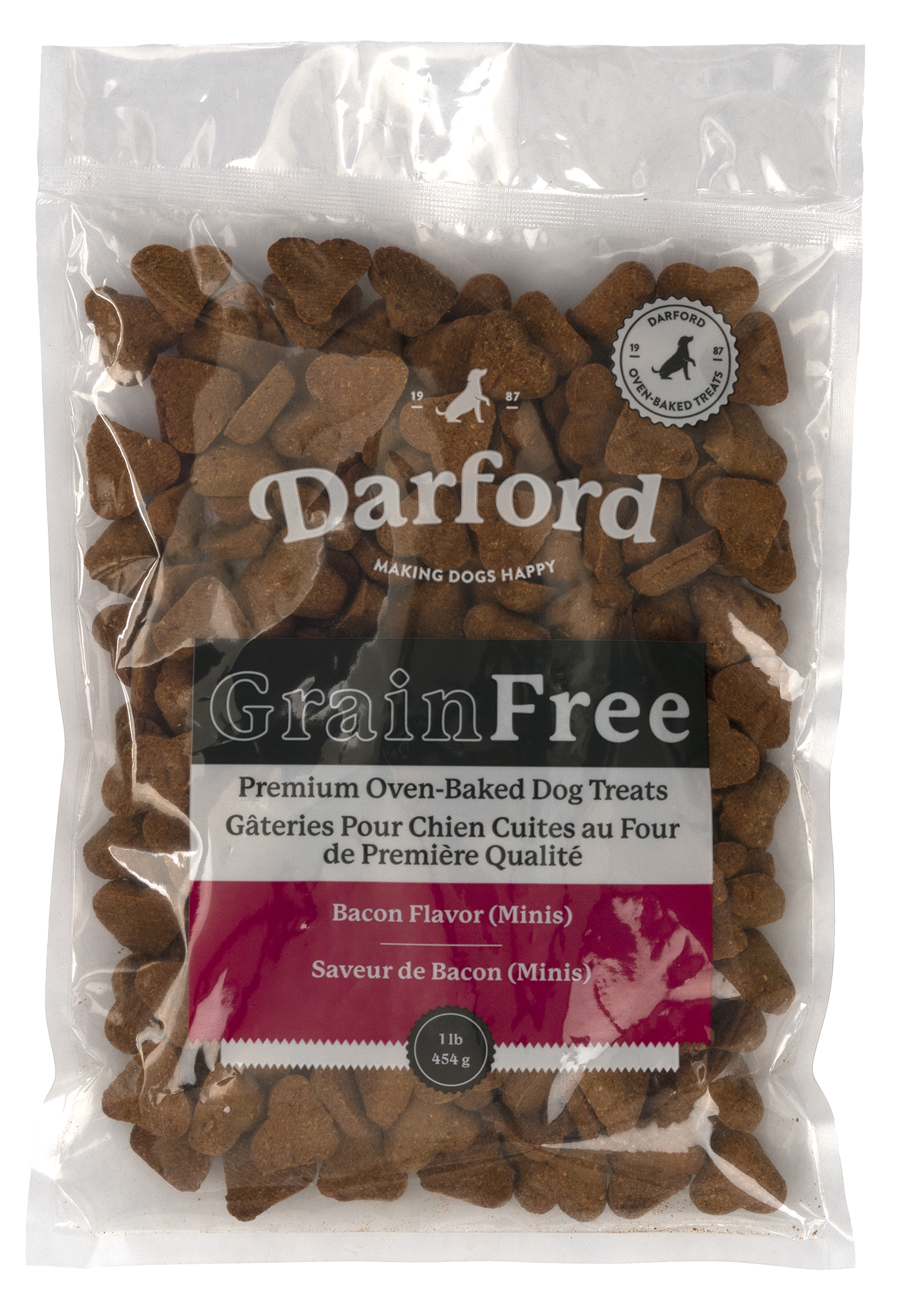 Grain Free Bacon Flavor Mini Dog Treats