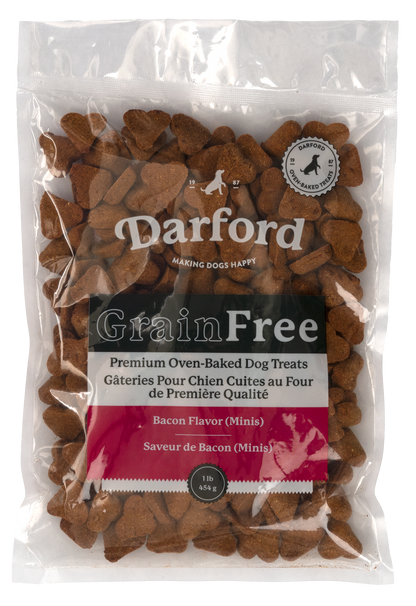 Grain Free Bacon Flavor Mini Dog Treats