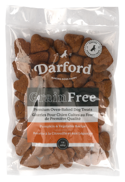 Grain Free Pumpkin & Vegetable Recipe Dog Treats