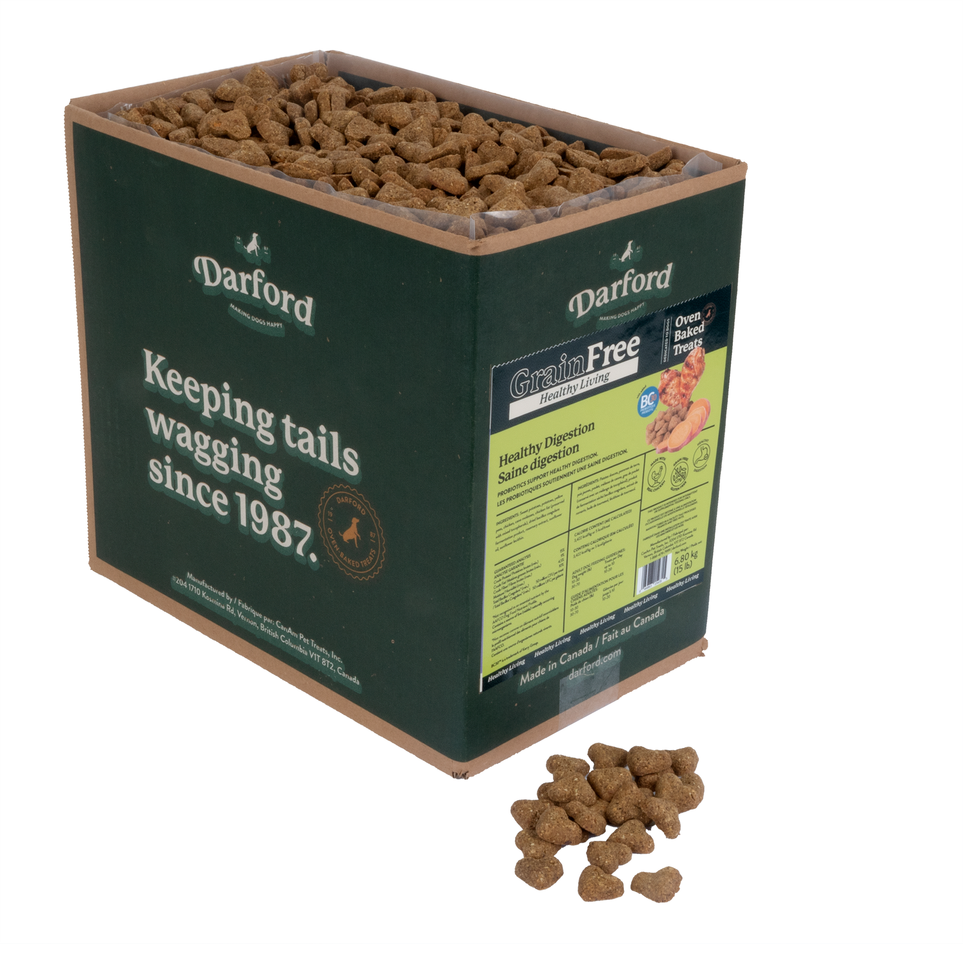 Darford Grain Free Healthy Digestion Dog Treats