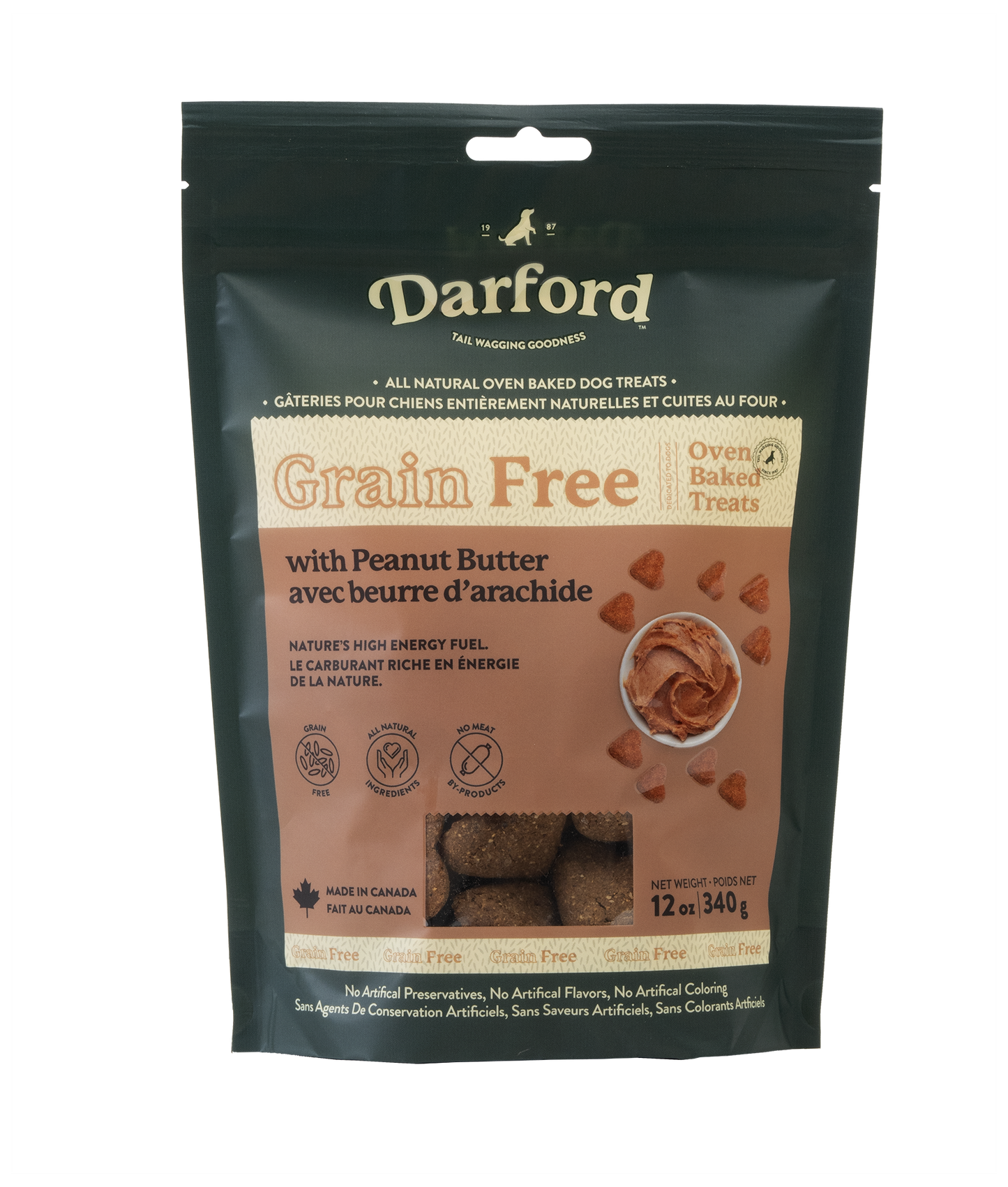 Grain Free Peanut Butter Dog Treats