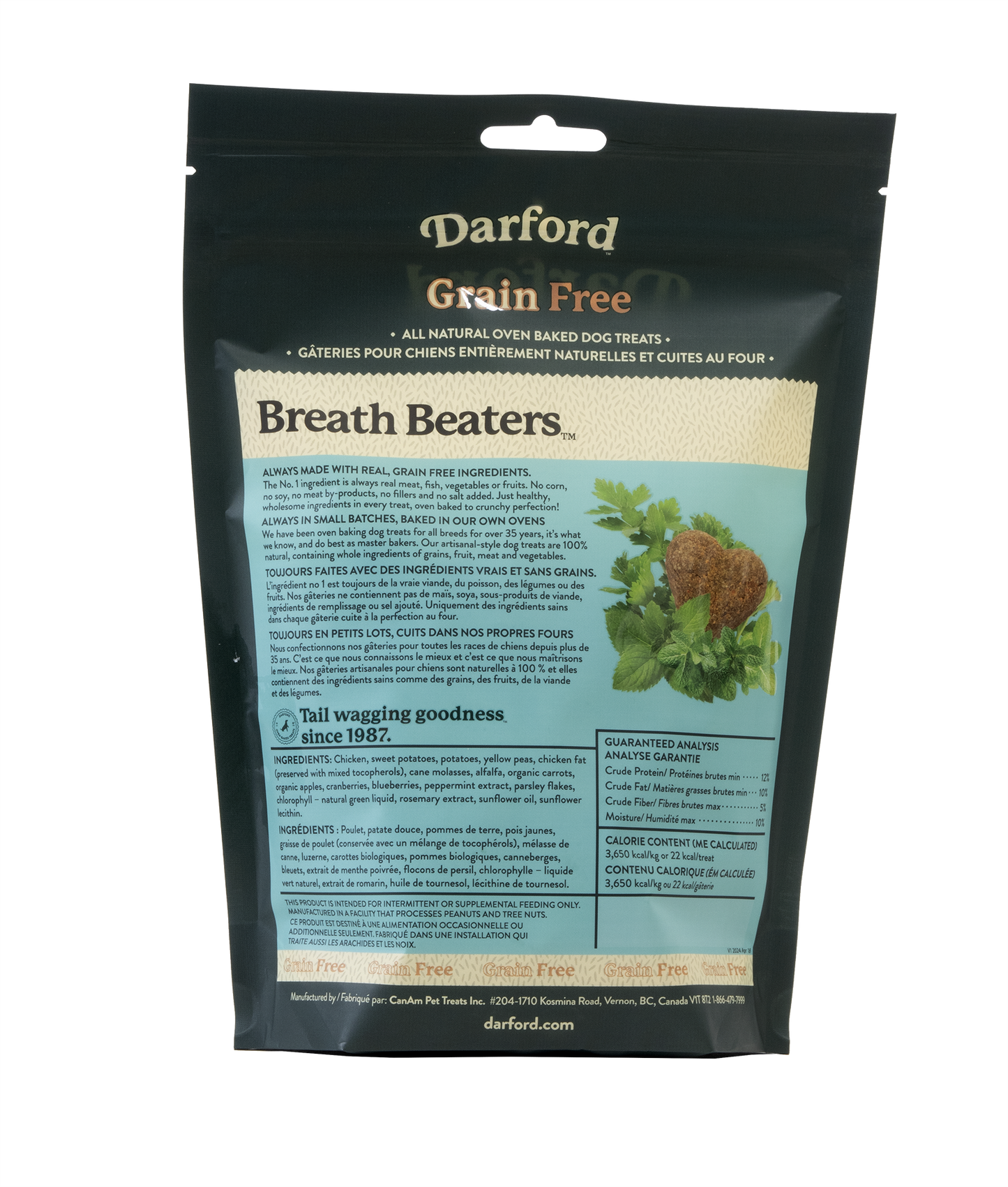 Grain Free Breath Beaters™ Dog Treats