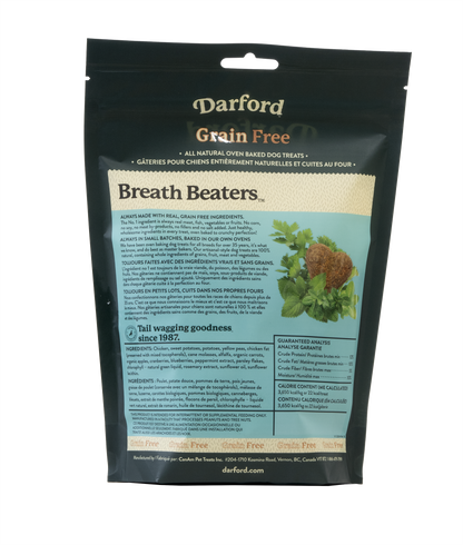 Grain Free Breath Beaters™ Dog Treats