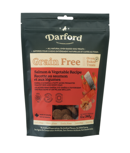 Grain Free Salmon & Vegetable Recipe Dog Treats