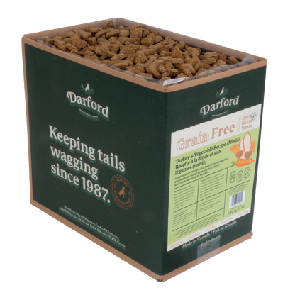 Grain Free Turkey & Vegetable Recipe Mini Dog Treats
