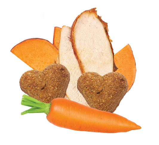 Grain Free Turkey & Vegetable Recipe Dog Treats