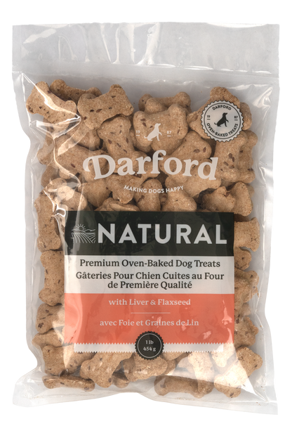 Natural Liver & Flaxseed Dog Treats