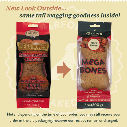 Mega Bones Bacon Flavor Dog Treat