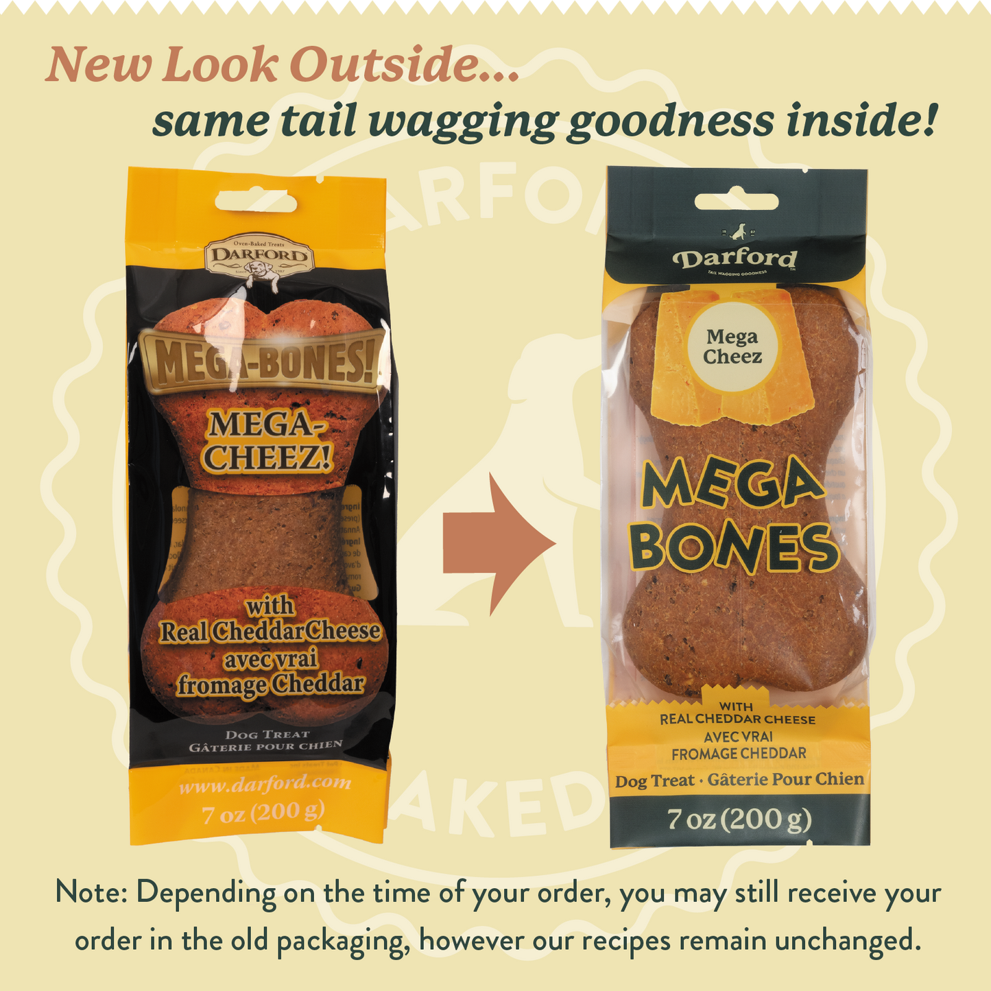 Mega Bones Cheez Dog Treat