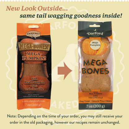 Mega Bones Pumpkin Dog Treat