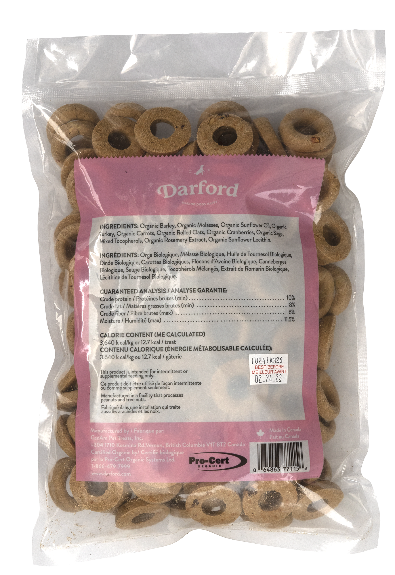 Organic Turkey Dog Treats