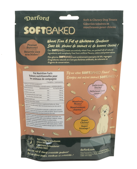 Soft Baked Peanut Buttery Dog Treat