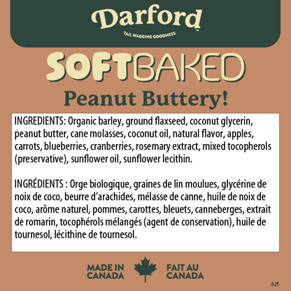 Soft Baked Peanut Buttery Dog Treat